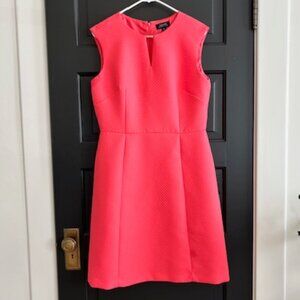 Tahari by ASL Coral Cocktail Midi Dress
